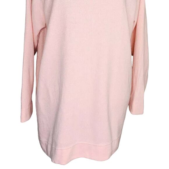 NY & Co Sweater Pink Medium Long Sleeves Mock Turtleneck Soft New - Picture 9 of 11